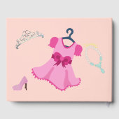 Livre d'invités de la fête de tenue (Verso)