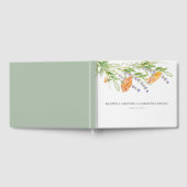 Livre d'invités de mariage personnalisé Aquarelle (Complet)