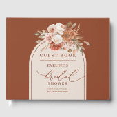 Livre d'invités de mariée en cuivre de Whimsical (Recto)