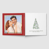 Livre d'invités de Noël Aquarelle Arbre (Complet)