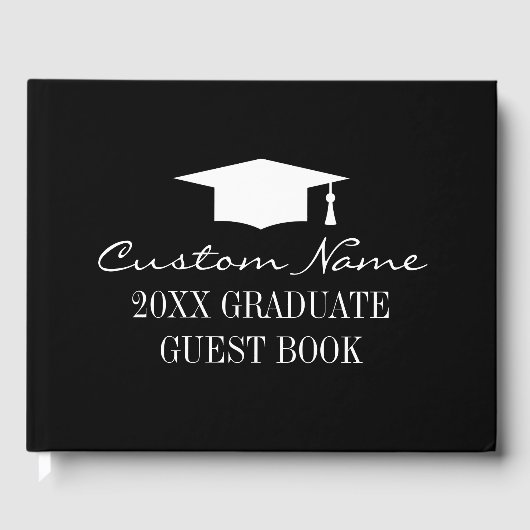 Livre d'invités du baccalauréat personnalisé (Recto)