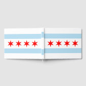 Livre d'invités du drapeau de Chicago (Complet)