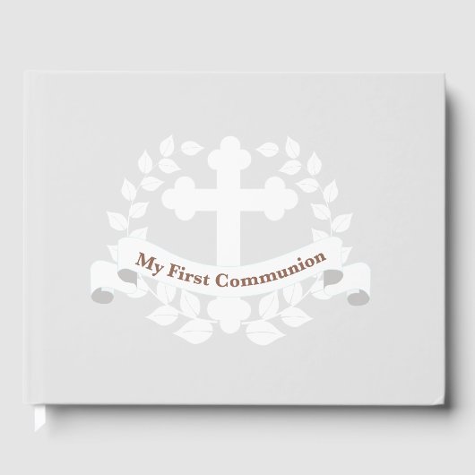 Livre d'invités "Ma première communion" (Recto)