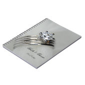 Livre d'invités mariage Rings (Côté gauche)