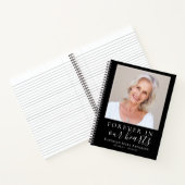 Livre d'invités minimaliste funéraire (Intérieur)