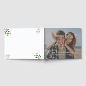 Livre d'invités photo Monogramme moderne (Complet)