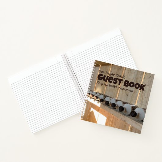 Livre d'invités pour les visiteurs à The Sugar Sha (Intérieur)