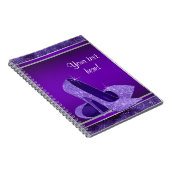 Livre d'invités Purple High Heel (Côté Droit)