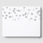 Livre d'invités Quinceanera Silver Foil Parties sc (Verso)