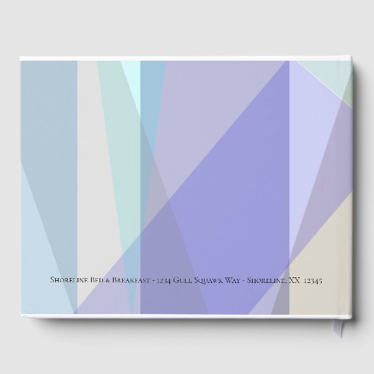 Livre d'invités - Rive (Verso)