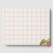 Livre d'invités - Saumon Chinook sur Plaid (Verso)