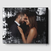 Livre d'invités texturé Photo Foil Guestbooks noir (Verso)