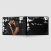 Livre d'invités texturé Photo Foil Guestbooks noir (Complet)