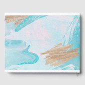 Livre d'invités Watercolor (Verso)