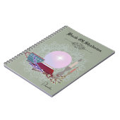 Livre D'Ombres Crystal Ball Journal Bougie Vert (Côté gauche)