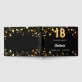 Livre D'or 18e anniversaire étoiles d'or noir (Complet)