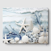 Livre D'or 3D Sea Star Et Shells Lake House (Verso)