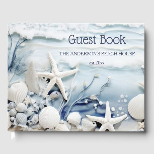 Livre D'or 3D Sea Star Et Shells Lake House