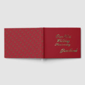 Livre D'or 40e anniversaire du Mariage Ruby Typographie de l' (Complet)