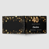 Livre D'or 40e anniversaire étoiles d'or noir (Complet)
