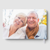 Livre D'or 40th Wedding Ruby Anniversary Greenery Photo (Verso)