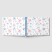 Livre D'or 4 juillet feux d'artifice Mariage bleu blanc rouge (Complet)