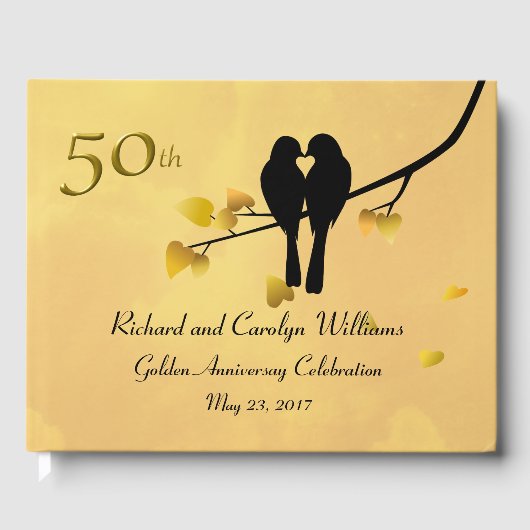 Livre D'or 50e anniversaire de Lovebirds (Recto)