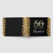 Livre d'or 50e fête d'anniversaire étincelle l'or (Complet)