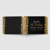 Livre d'or 5e anniversaire fête étincelle l'or (Complet)