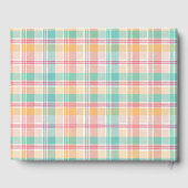 Livre D'or À damiers multicouleur (Verso)