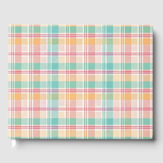 Livre D'or À damiers multicouleur (Recto)