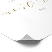 Livre d'or à motif d'aquarelle de verdure et de fl (Coin)