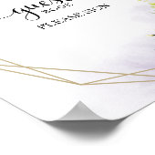 Livre d'or à signer aquarelle Eucalyptus Verdure (Coin)