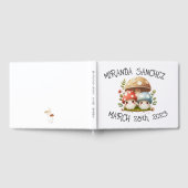 Livre D'or Accueil Baby shower champignons (Complet)