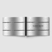 Livre D'or Acier et Damas gris argent (Complet)