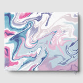 Livre D'or Acrylique liquide rose et bleu (Verso)