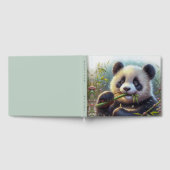 Livre D'or Adorable Ours De Panda Mangeant Bambou (Complet)