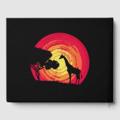 Livre D'or African sunset (Verso)