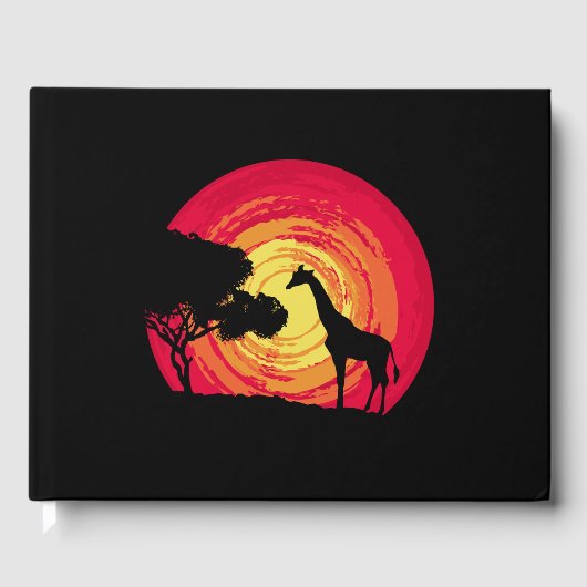 Livre D'or African sunset (Recto)