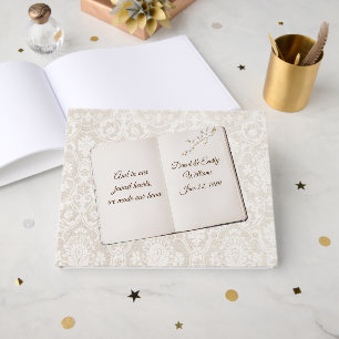 Livre D'or Album de découpage en damas pour anniversaire de m