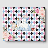 Livre D'or Alice au pays des merveilles Douce 16e anniversair (Verso)