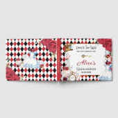 Livre D'or Alice in Wonderland Quinceanera Birthday Bridal  (Complet)
