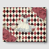 Livre D'or Alice in Wonderland Quinceanera Birthday Bridal (Verso)