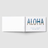 Livre D'or Aloha Hawaii Plage tropicale Mariage (Complet)