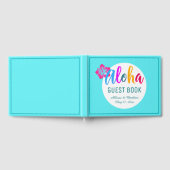 Livre D'or Aloha Luau Hibiscus rose vif (Complet)