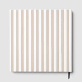 Livre D'or Amande & Rayures Blanches (Verso)