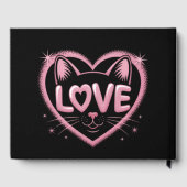 Livre D'or Amour de chat scintillant (Verso)