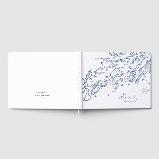 Livre D'or ANCIENNE VERSION Casco Bay Guest Book (Complet)