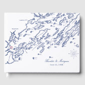 Livre D'or ANCIENNE VERSION Casco Bay Guest Book (Recto)