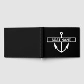 Livre D'or Ancre Nom du bateau (Complet)